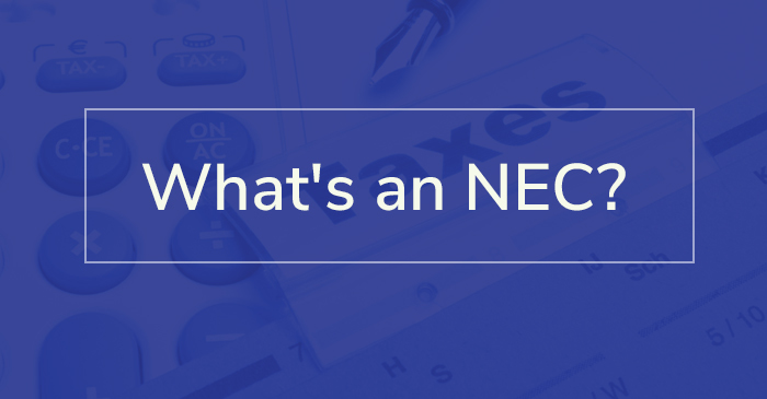 What is a 1099 nec?