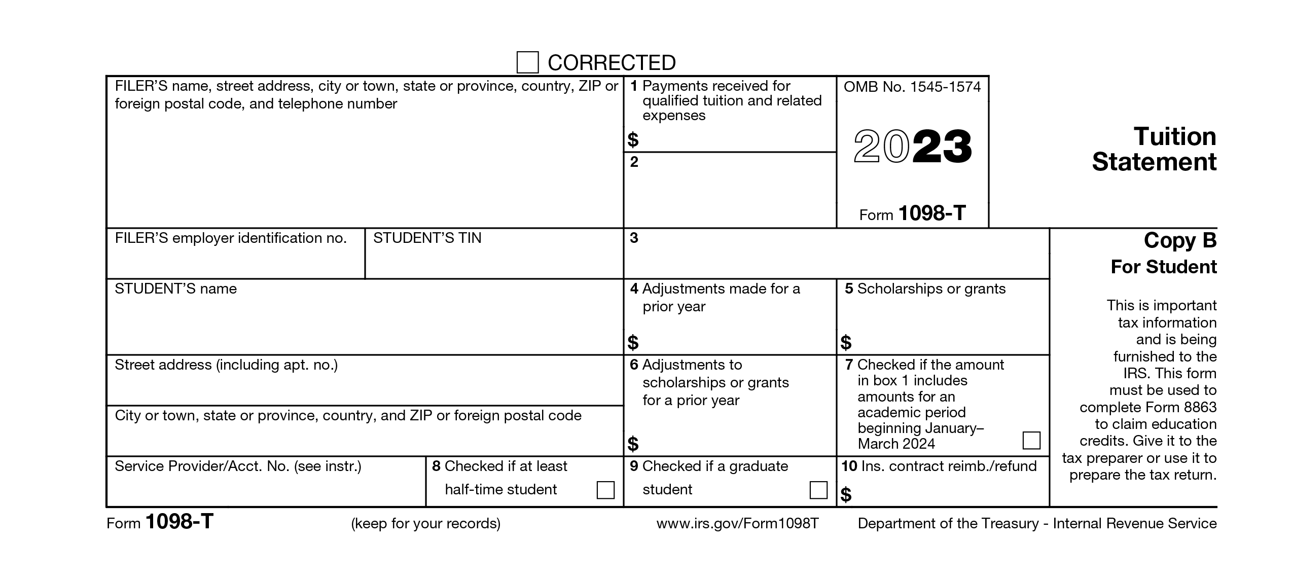 Form 1099-S